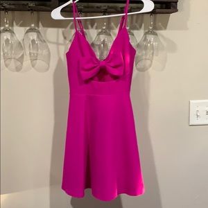Bright pink S flirty dress